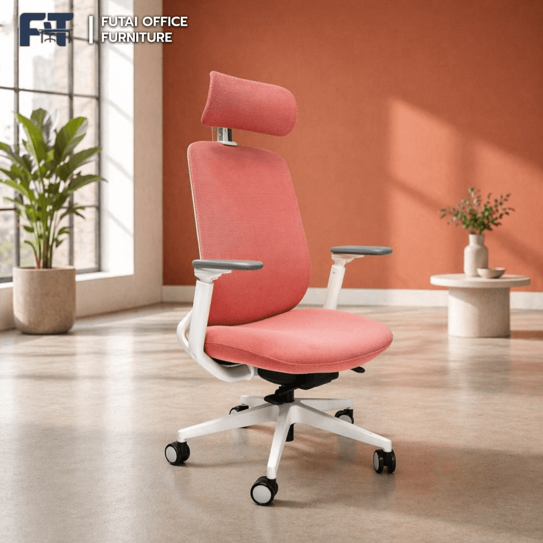 เก้าอี้เพื่อสุขภาพสำนักงาน รุ่น DHX-S-AW (Ergonomic Chair) ปรับความลึกเบาะได้ พร้อมระบบรองรับสรีระขั้นสูง